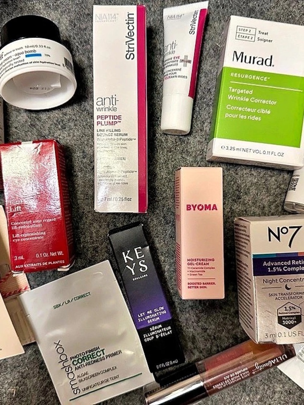 Ulta Beauty Sample Set with Blue Zip Pouch